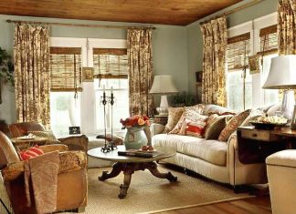 Stunning Living Room with Vintage Style Stunning Living Room with Vintage Style