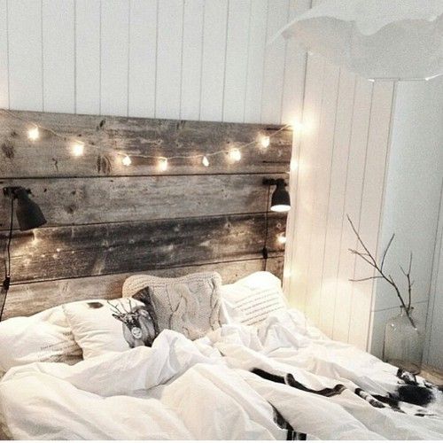 add string light to the room.