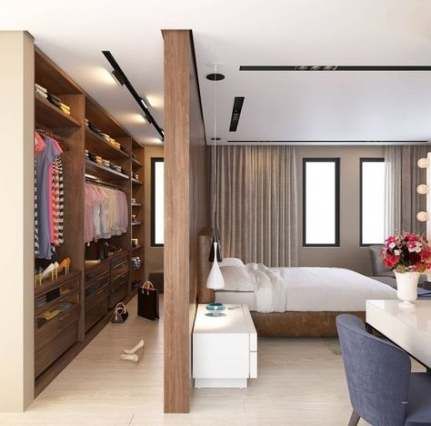 bedroom wardrobe with modern concept