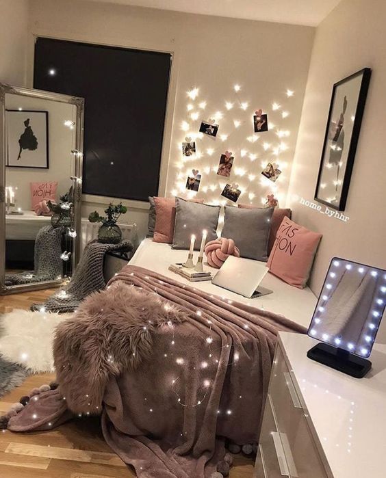 simple small girl bedroom