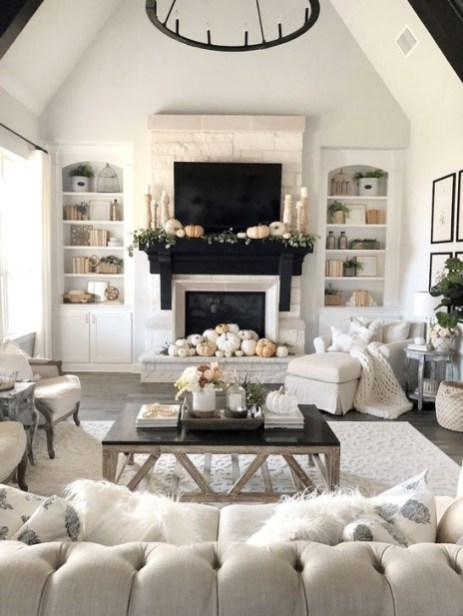 white contemporary living room