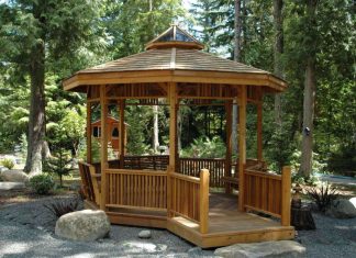 Wooden Garden Gazebo Ideas, Beautiful and Cozy Atmosphere