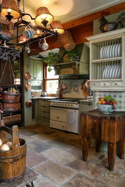 country rustic kitchen