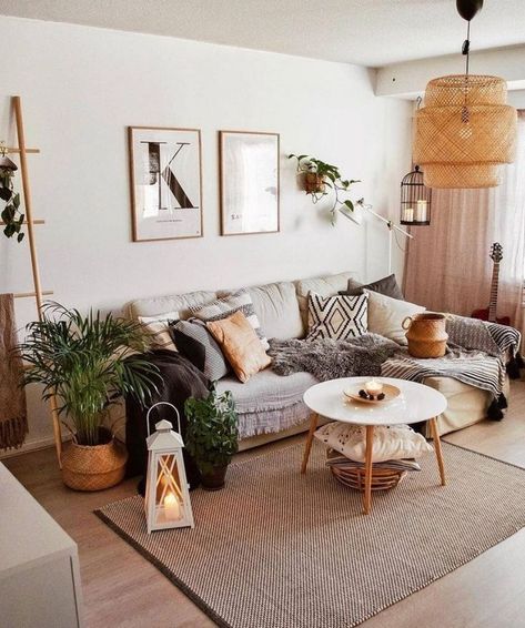 cozy scandinavian living room