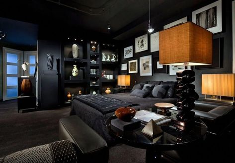 masculine wall decoration for bedroom