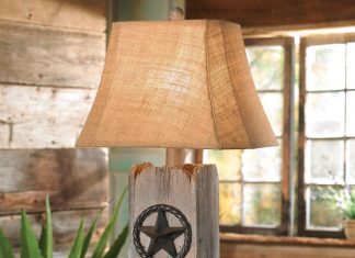 Rustic Lampshade for Table, How to Make it DIY