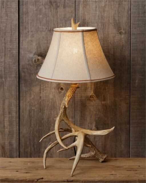 rustic lampshade for table