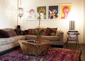 Bohemian Hanging Lamp For Stunning Living Room