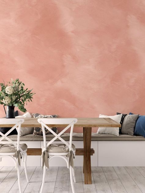 bohemian peach wall texture