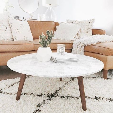 marble oak coffee table