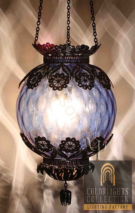 ottoman bohemian hanging lamp