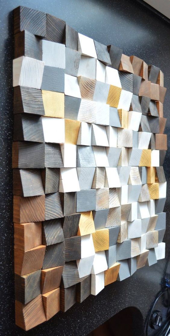 textured wall from wood