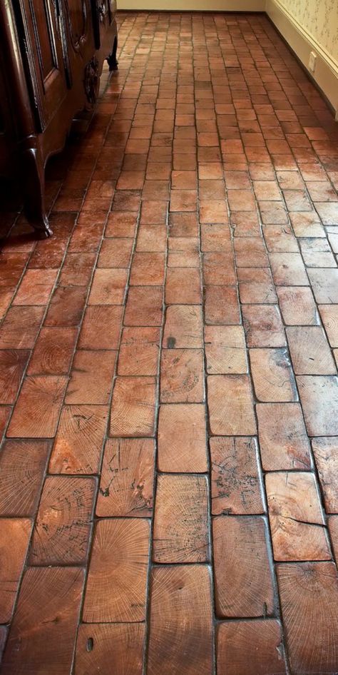 wood block flooring