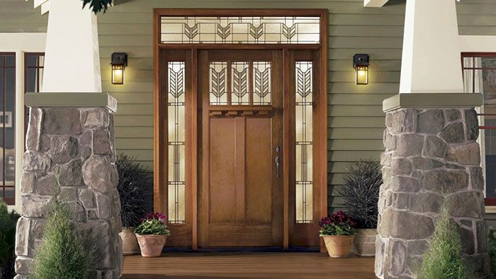 Elegant Wooden Door