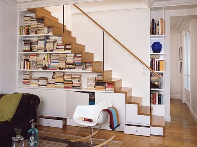 Staircase Bookshelf