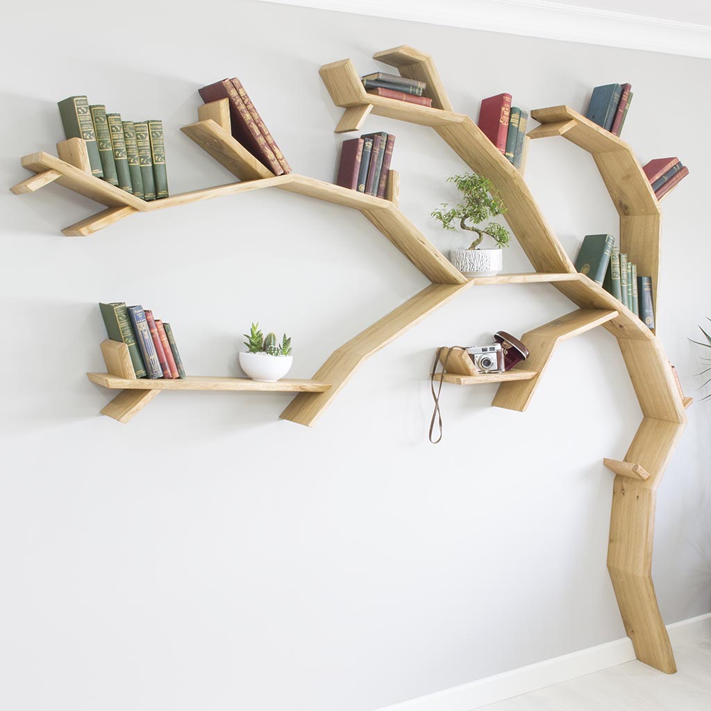 Tree Branch Bookshelf