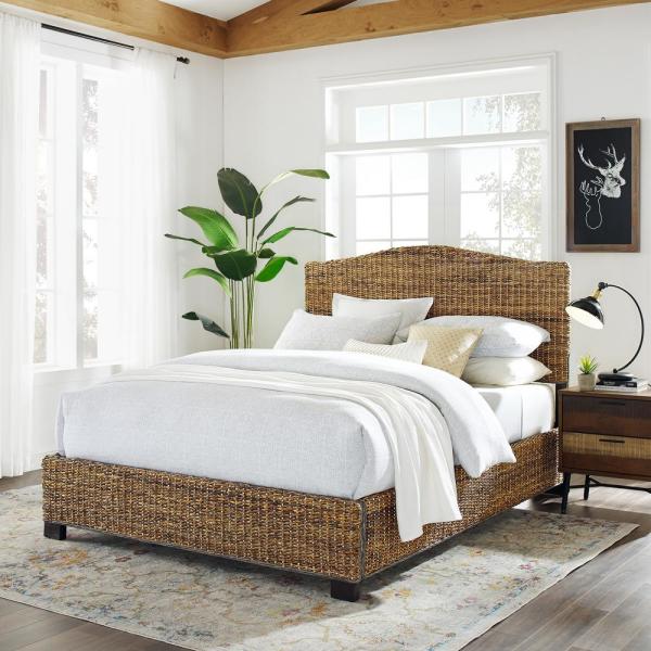 woven bedroom