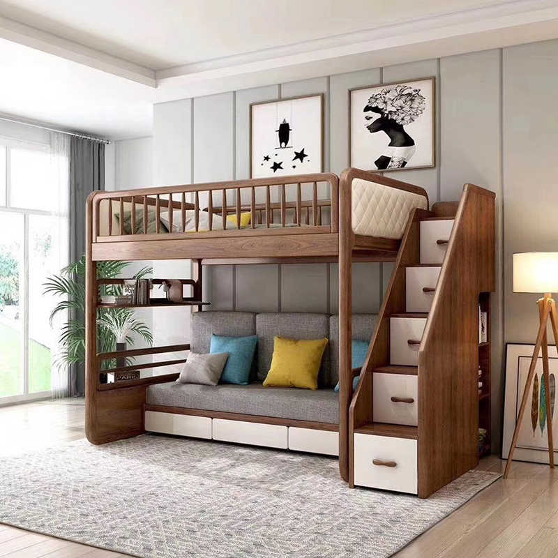 Multifunctional Room Design with Bunk Bed