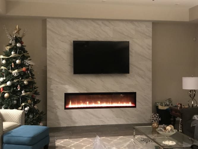 Simple Electric Fireplace (2)