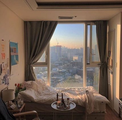 Beautiful Korean Themed Bedroom Interior Designs Inspiration - HomesFornh