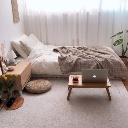 Beautiful Korean Themed Bedroom Interior Designs Inspiration | HomesFornh