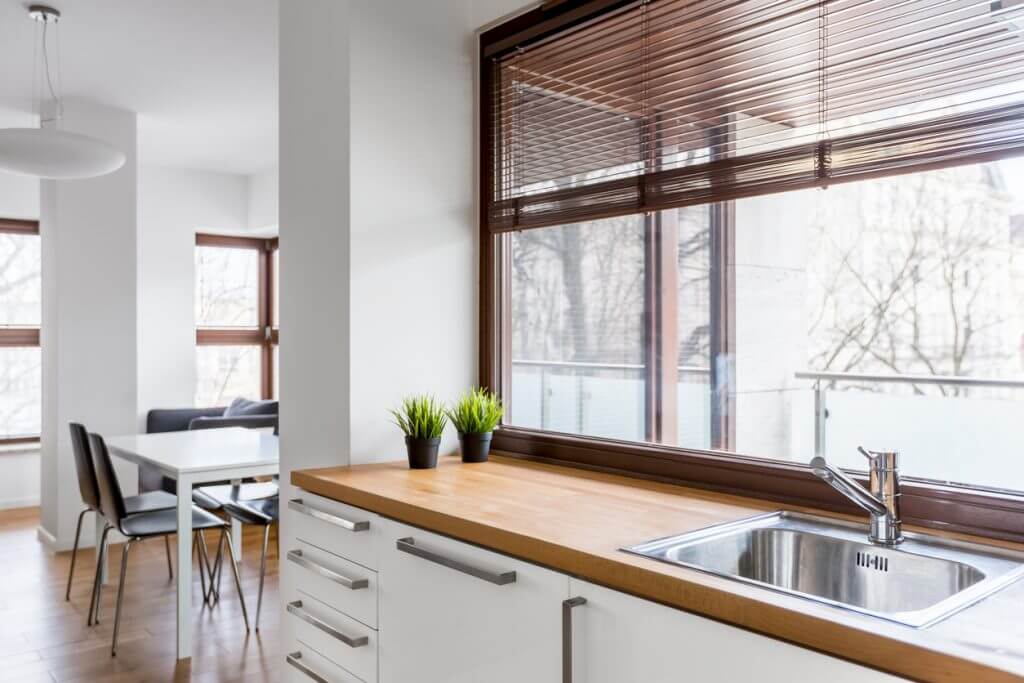 Large Window in the Kitchen