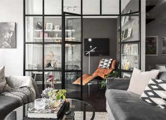 Beautiful Room Partition Ideas from Glass for Your Home Interior