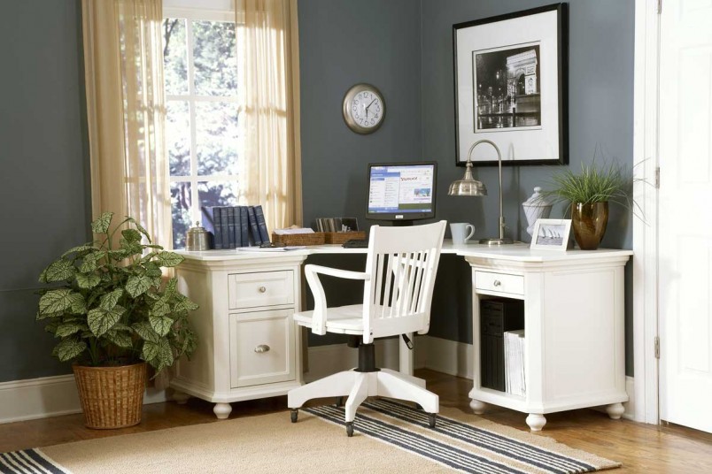 classic workspace interior