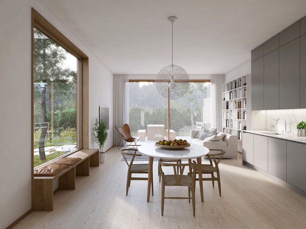 10 Aesthetic Minimalist Dining Room Design Ideas - HomesFornh