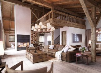 Rustic Interior Design : Create a Natural and Warm Interior Atmosphere