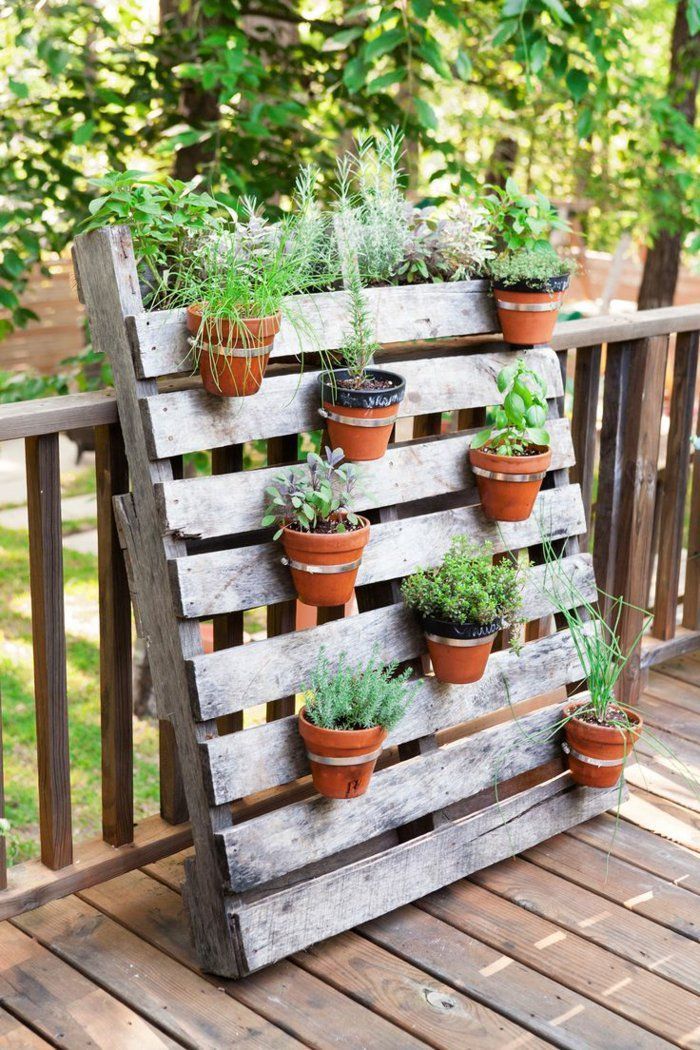 Ladder Pallet Planter