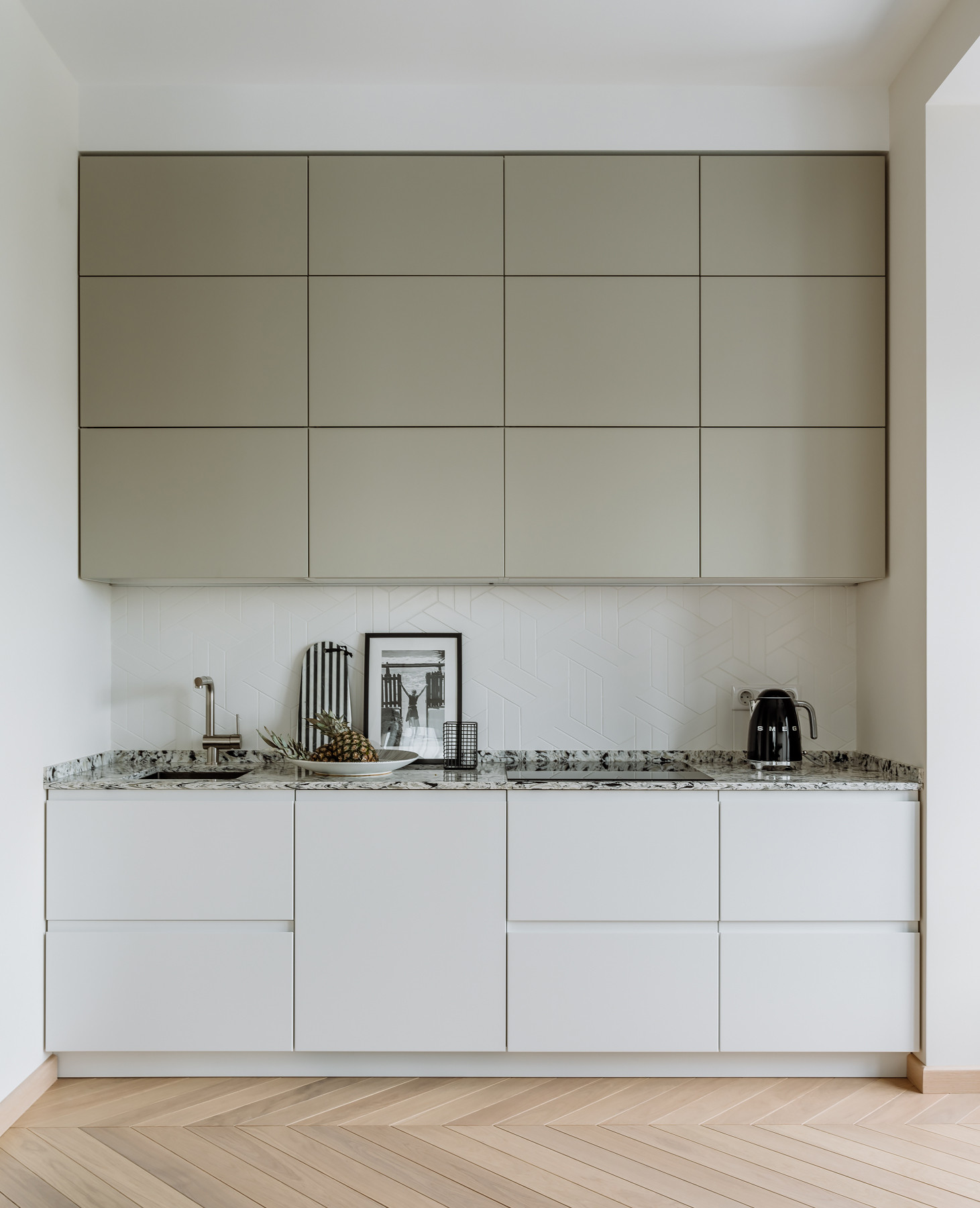 Minimalist Single Wall Kitchen