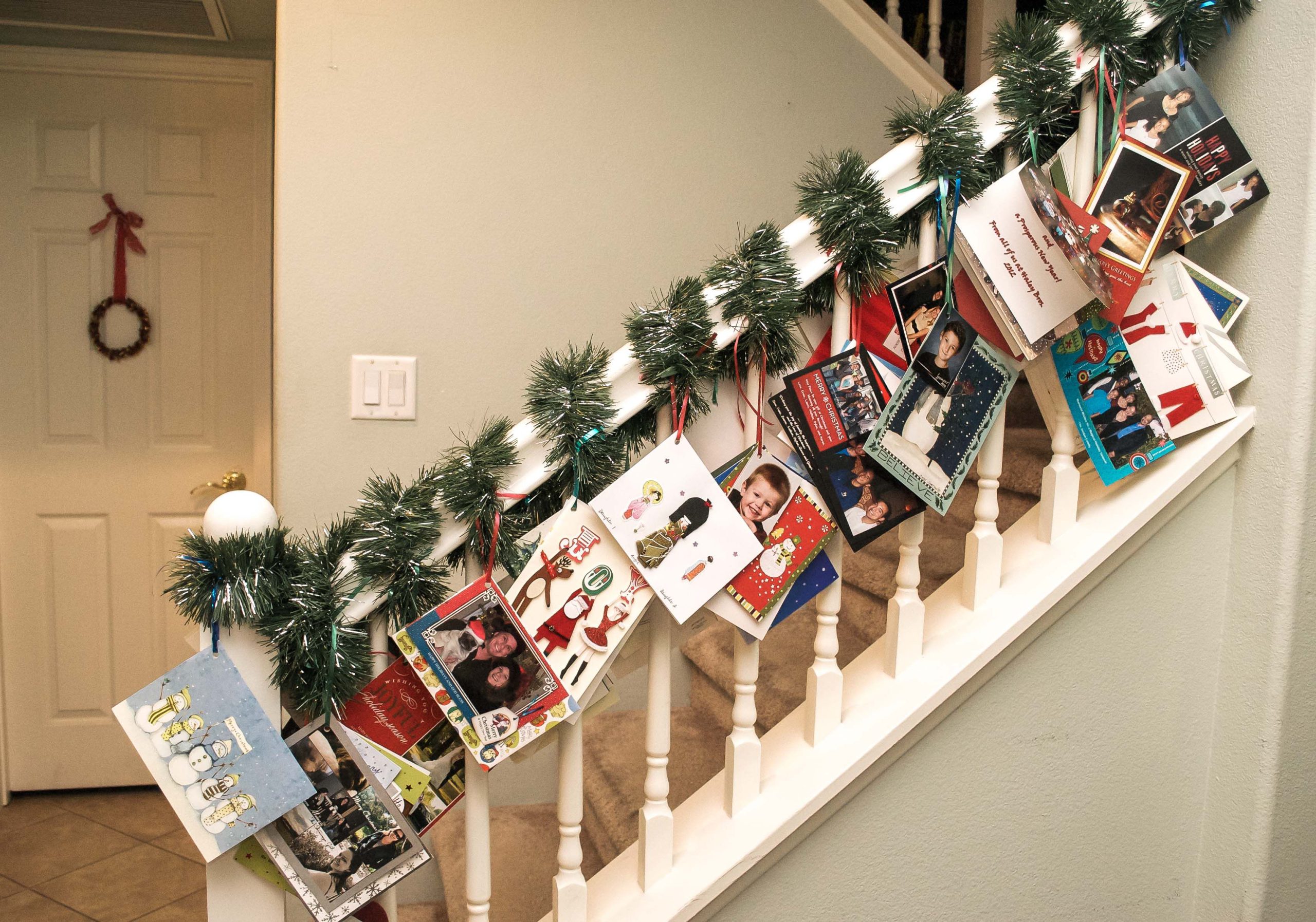 Hanging Christmas Cards