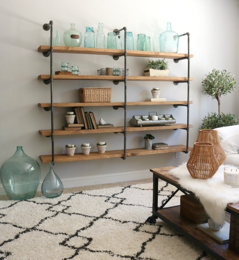 Get Creative with Pipe Shelf