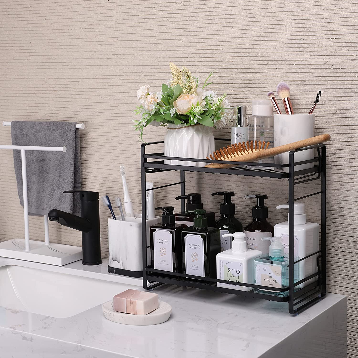 Use Stacking Rack on Countertop