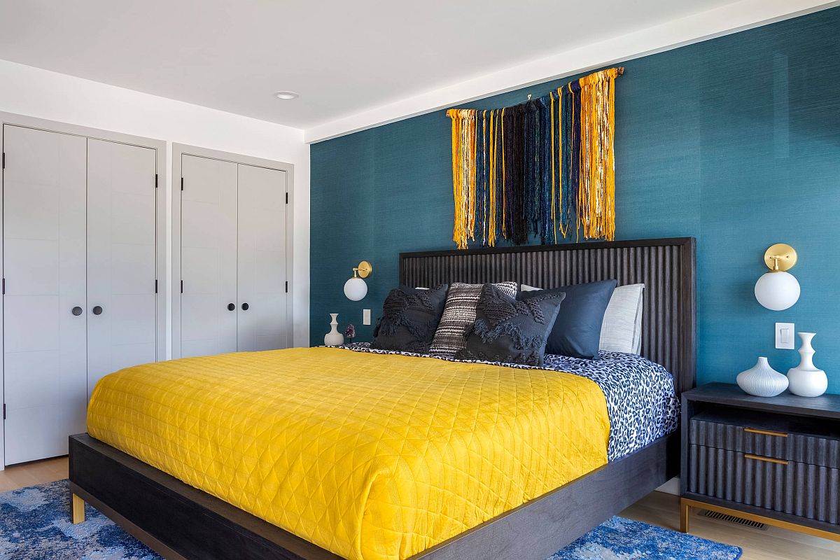 Art Deco Delightful Yellow Bedroom
