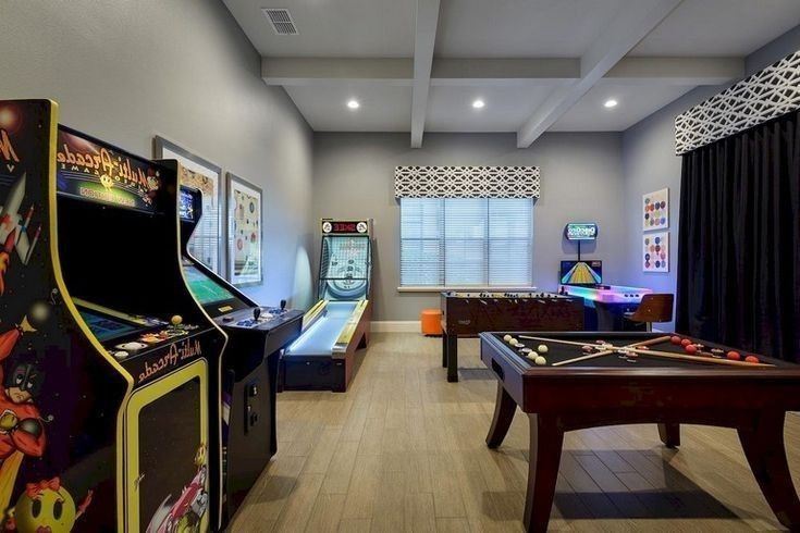 Game Room in Basement