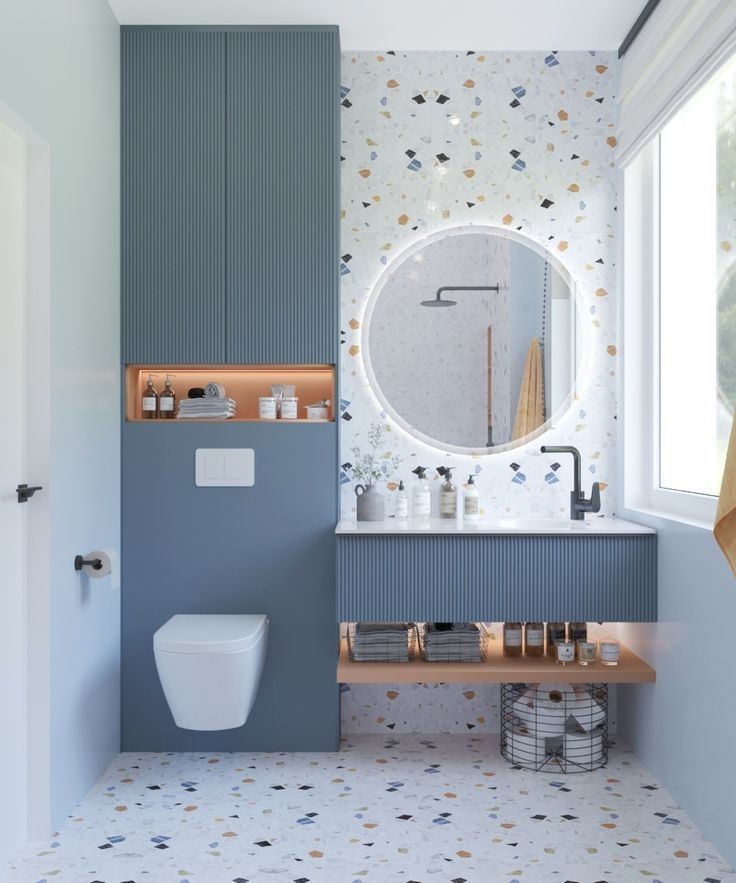 Create A Cheerful Impression for your Bathroom