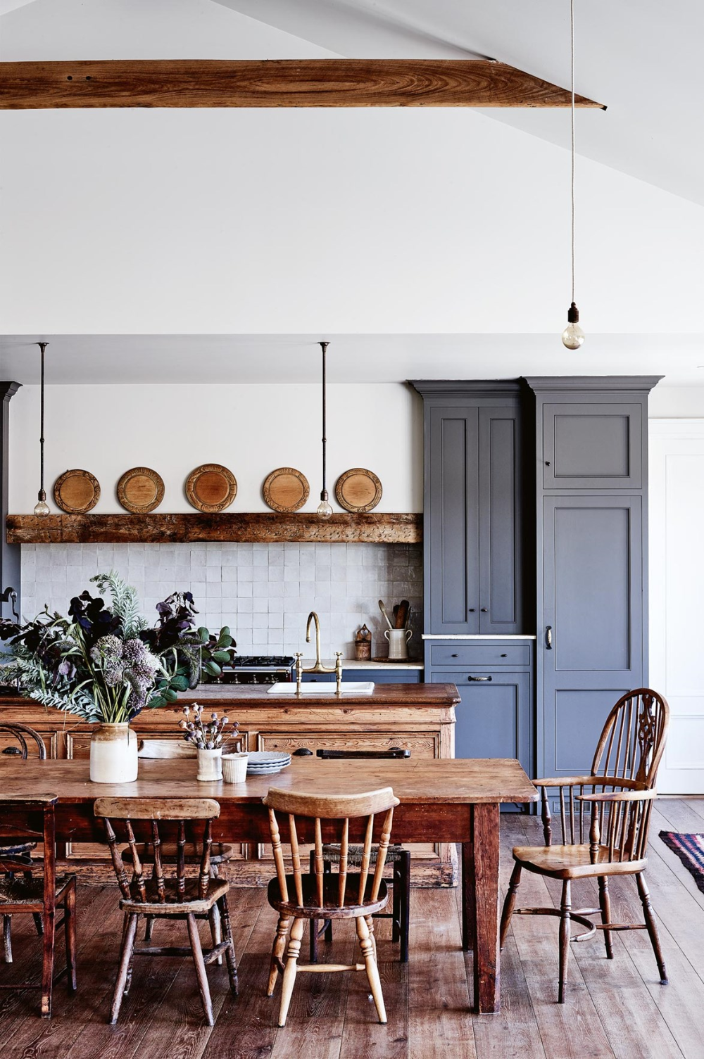 Colorful Modern Country Kitchen