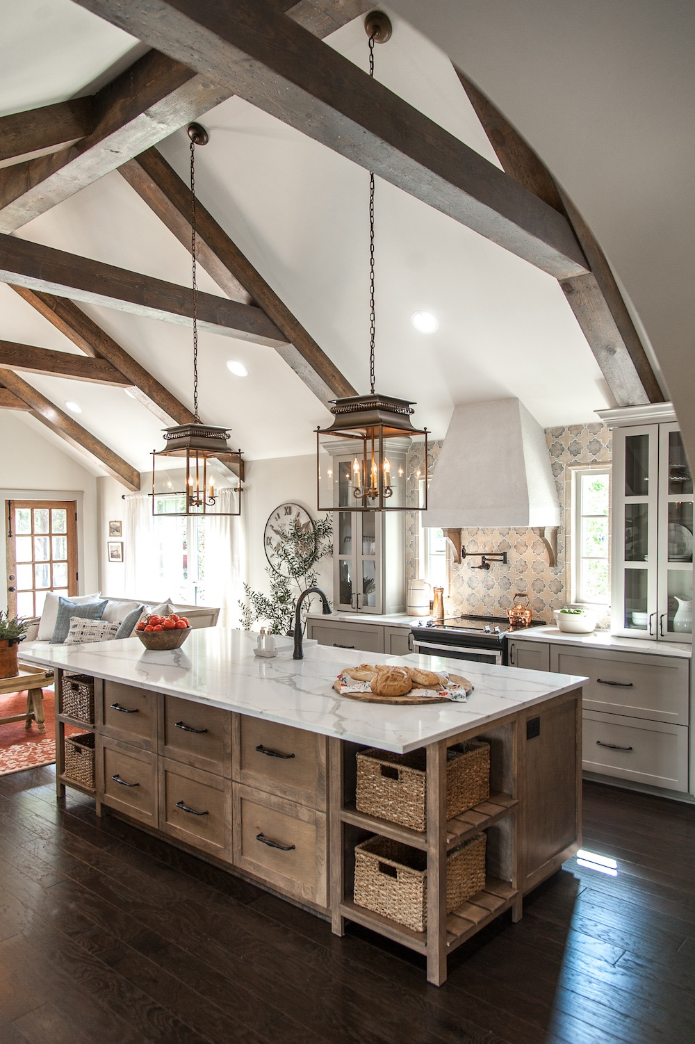Country Kitchen with Modern Design