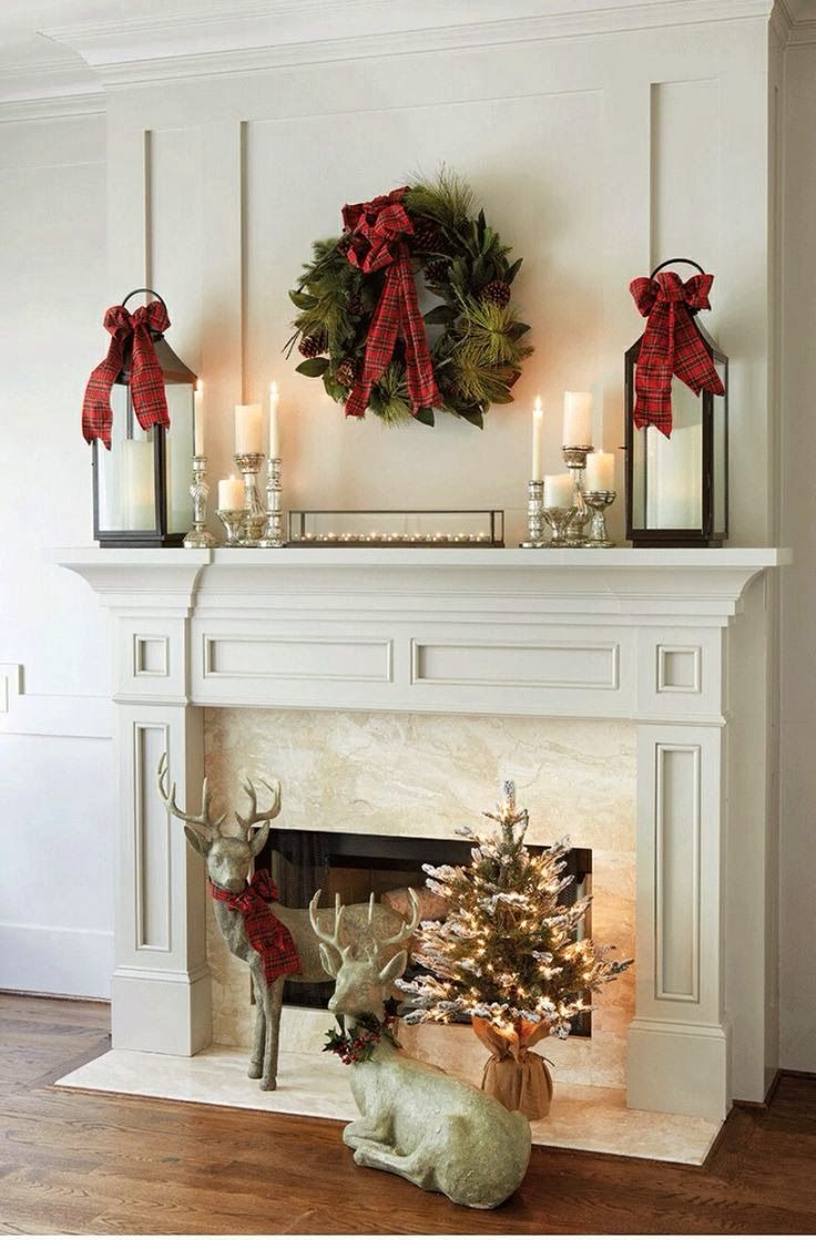 Simple Christmas Fireplace