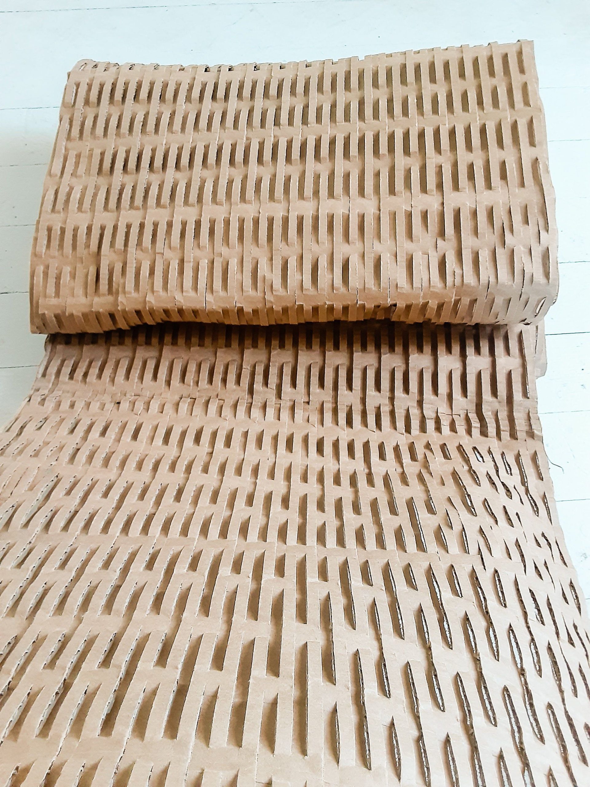 Shredded cardboard