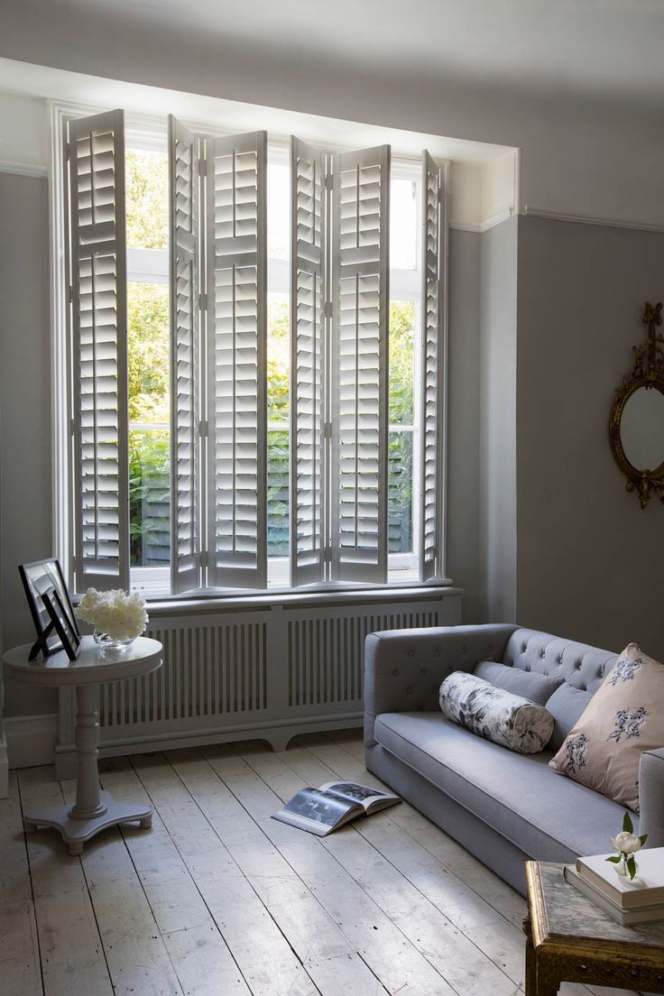 Use Wooden Shutters