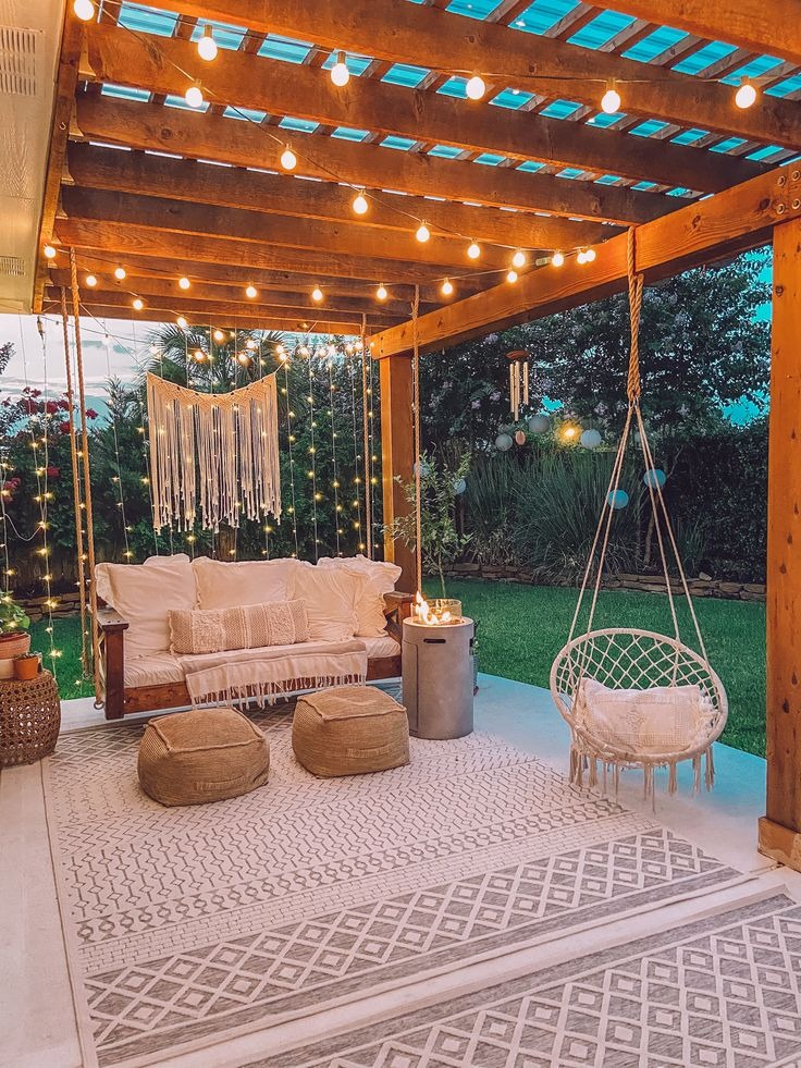 Add A Swing on the Porch