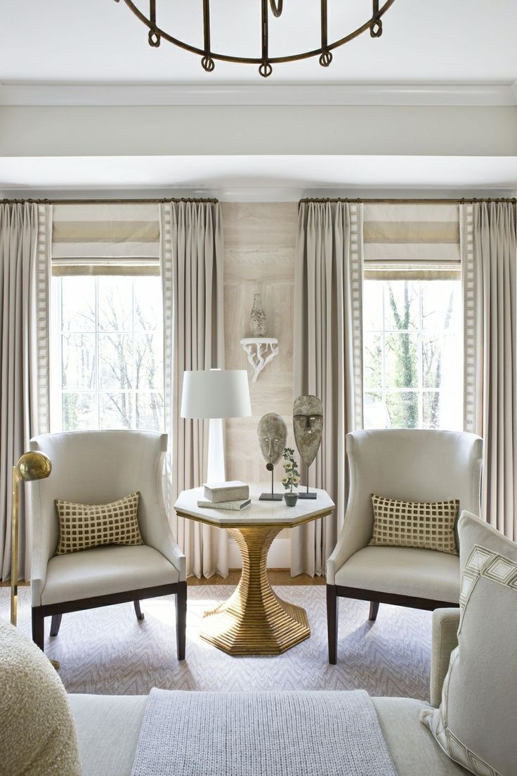Use Long Drapes for Small Windows