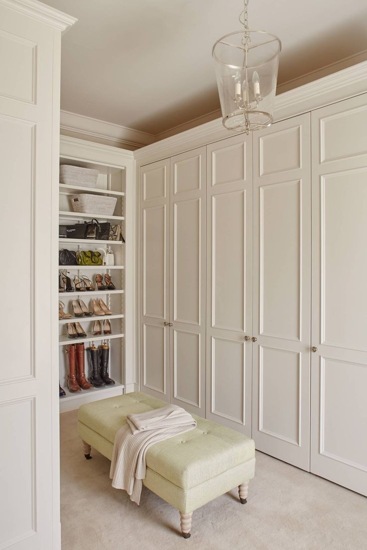 The Elegant White Closets